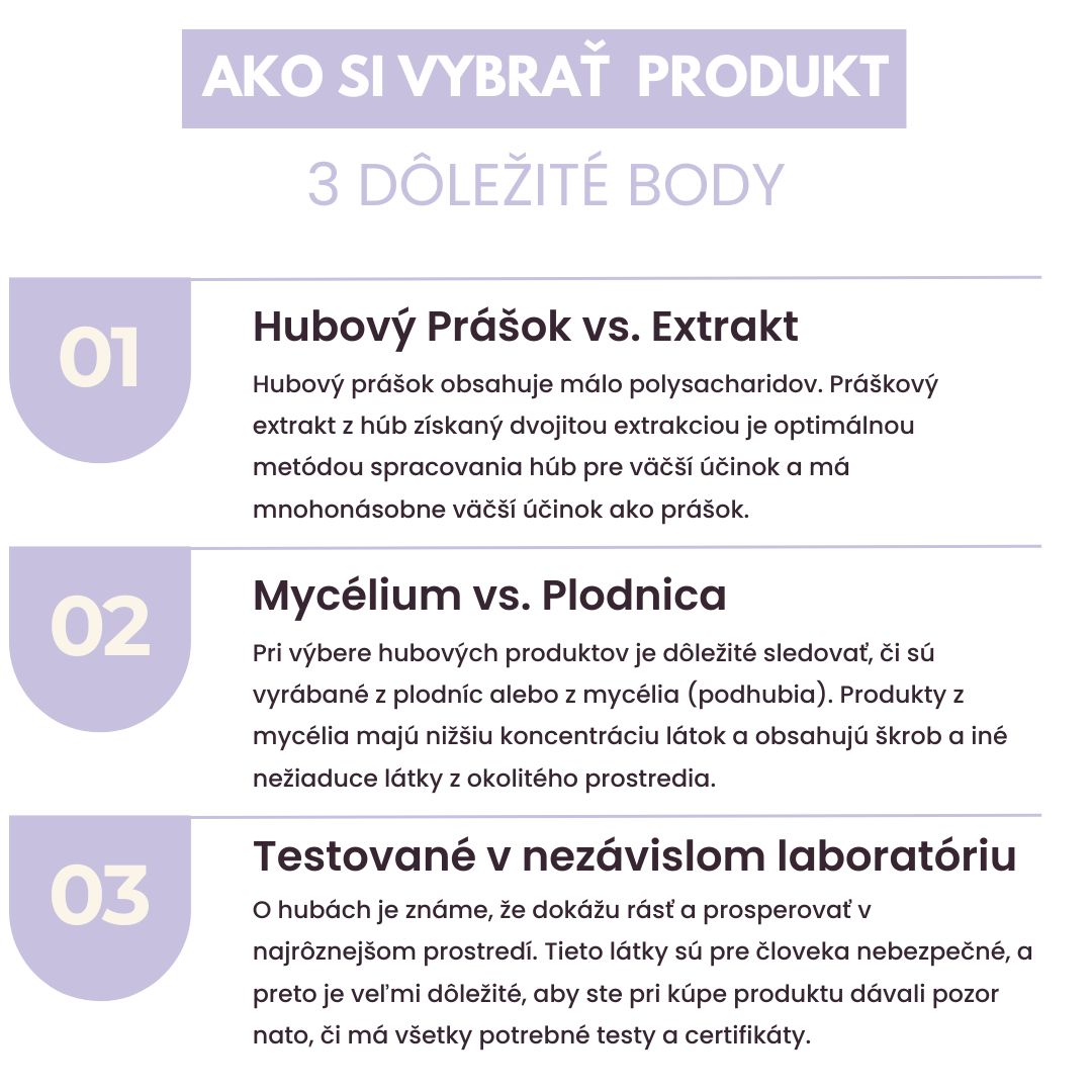 Maitake ako si vybrať správy produkt